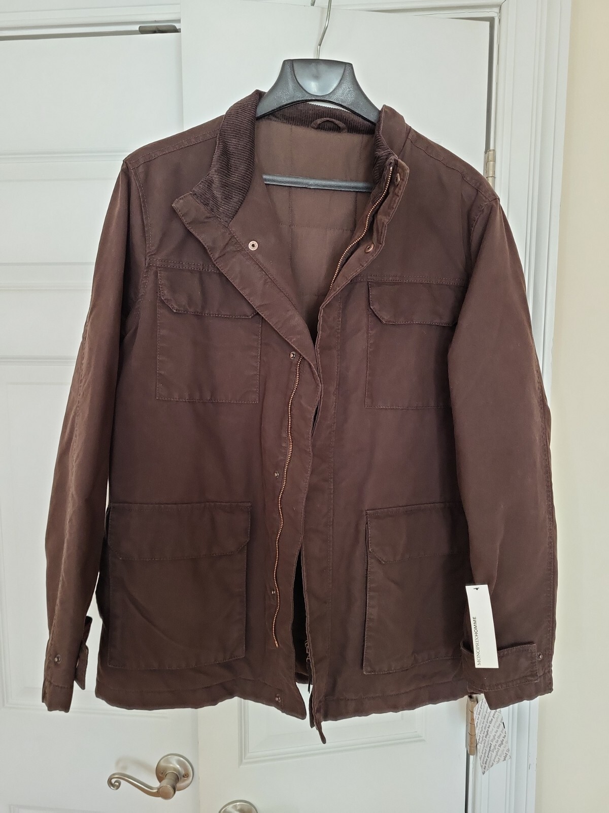 Men's XL Bomber Jacket - Classic Aviator Style-image