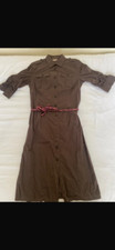 Timberland Brown Shirt Dress - Womens - Medium - New without Tags