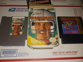 Lot Of 2 Nes Games R.i.b Baseball And John Elways  Quarterback  FREE SHIPPING!!!