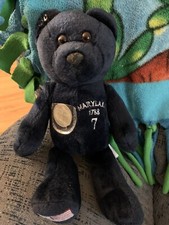 Maryland State Bear With Quarter