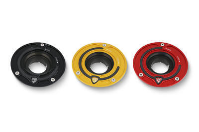 CNC Fuel Cap Flange Carbon Mv Agusta Rush 1000 2020-2022 Black