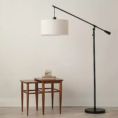 Cantilever Drop Pendant Floor Lamp Antique Brown Includes LED