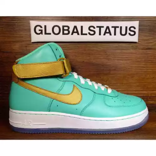 NIKE AIR FORCE 1 HIGH ID STATUE OF LIBERTY USA SZ US 7.5 ( 779426-991 )
