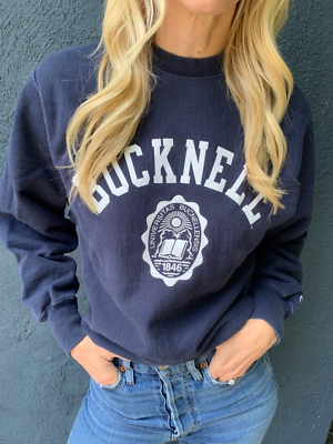スウェット Champion Reverse Weave BUCKNELL S 90s VINTAGE BUCKNELL UNIVERSITY CHAMPION REVERSE WEAVE SWEATSHIRT
