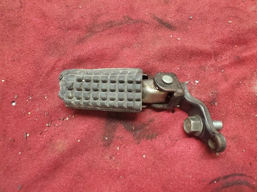 1986 Yamaha Radian YX 600 Left Footrest Rearset Peg Pedal Foot Rest RearSet - Foto 3 di 5