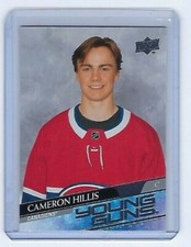 2020-21 UD Extended Series Young Guns Base #705 Cameron Hillis - Canadiens