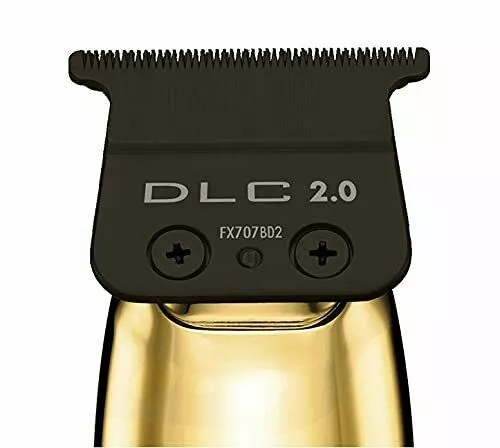 Babyliss Pro Fx787g-db Dlc Gold Fx Exposed Skeletont-blade Outlining Trimmer  New 