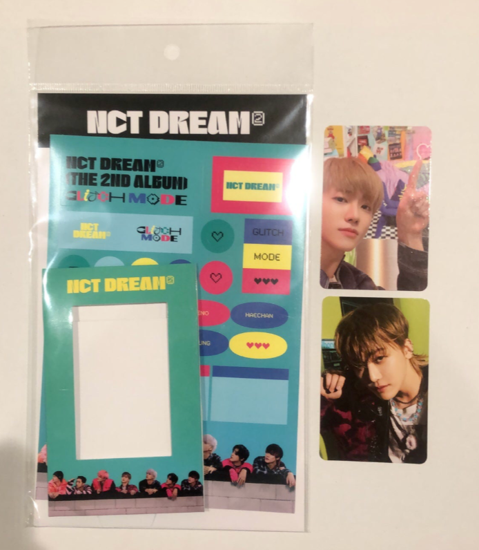 NCT Dream Glitch Mode Mini-frame Photocard Set Jaemin Version | eBay