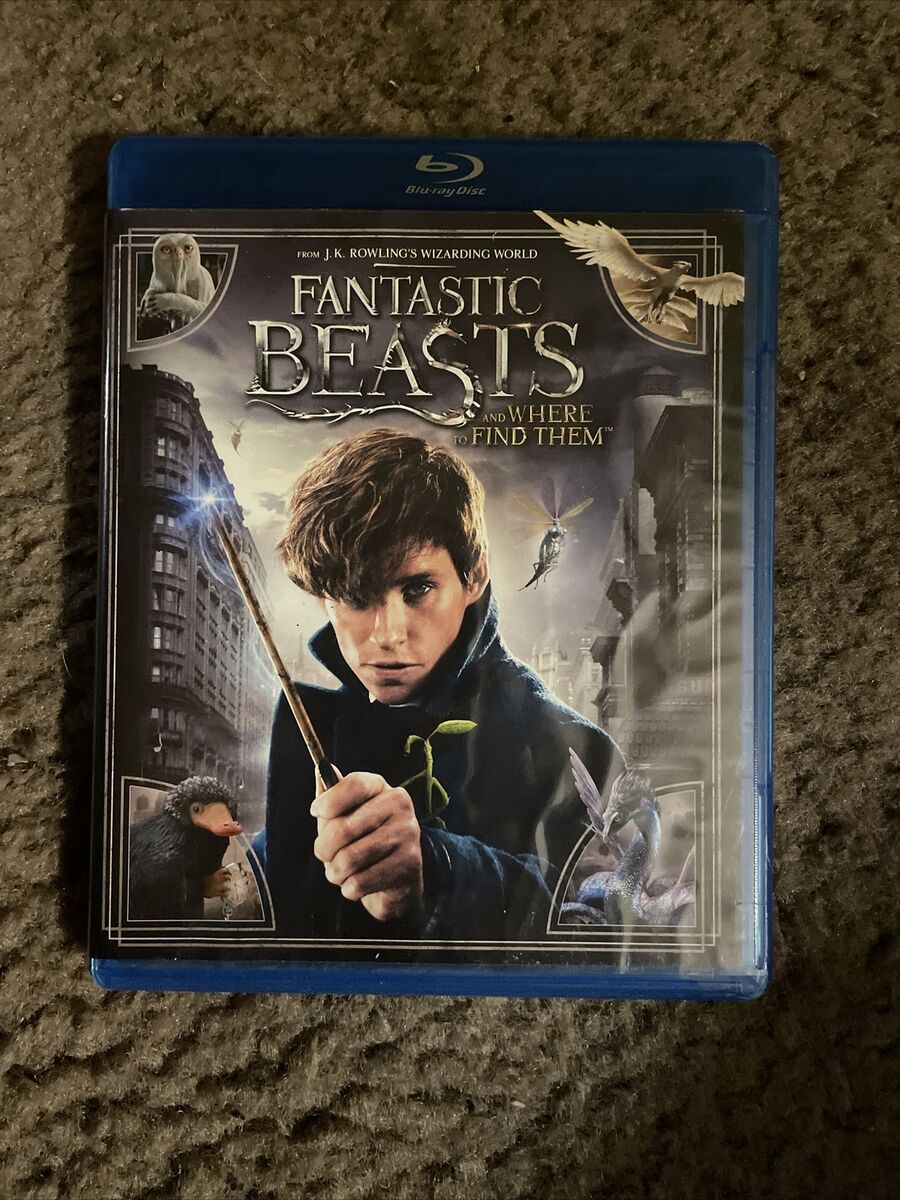 Fantastic Beasts and Where to Find Them (Blu-ray/DVD 2-Disc Set) No Digital V.G! Fantastic Beasts and Where to Find Them (Blu-ray/DVD 2-Disc Set) No Digital V.G!