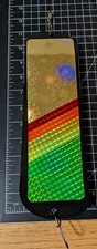Custom Salmon Flasher (shortbus) "GOLD Fireworks Mexican Hat" 360
