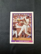1991 Bowman - #380 Barry Bonds Silver Slugger Gold Stamp NM