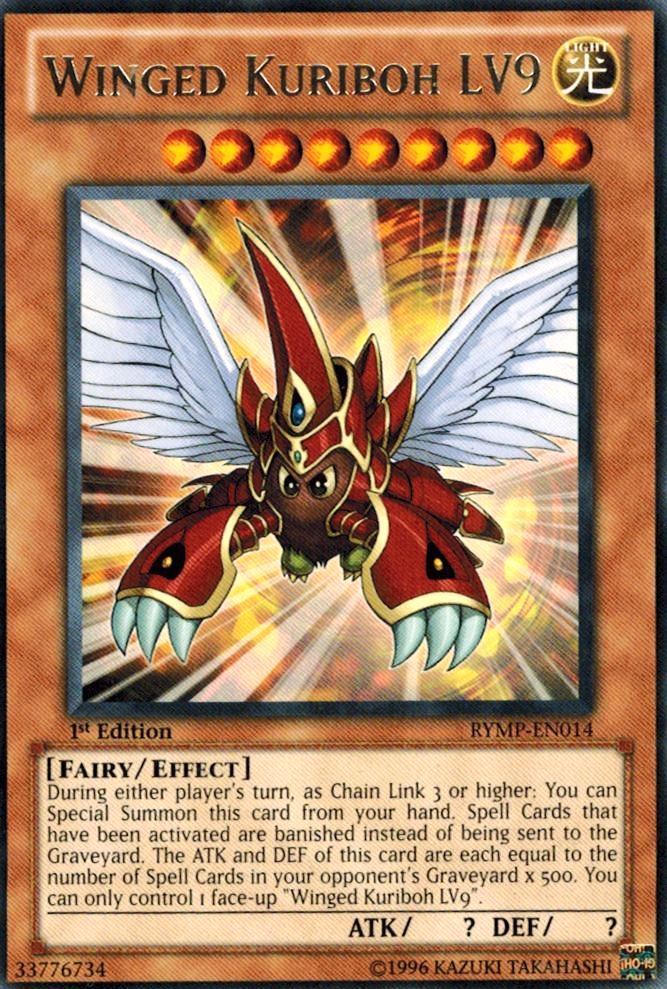YuGiOh Ra Yellow Mega-Pack Winged Kuriboh LV9 RYMP-EN014