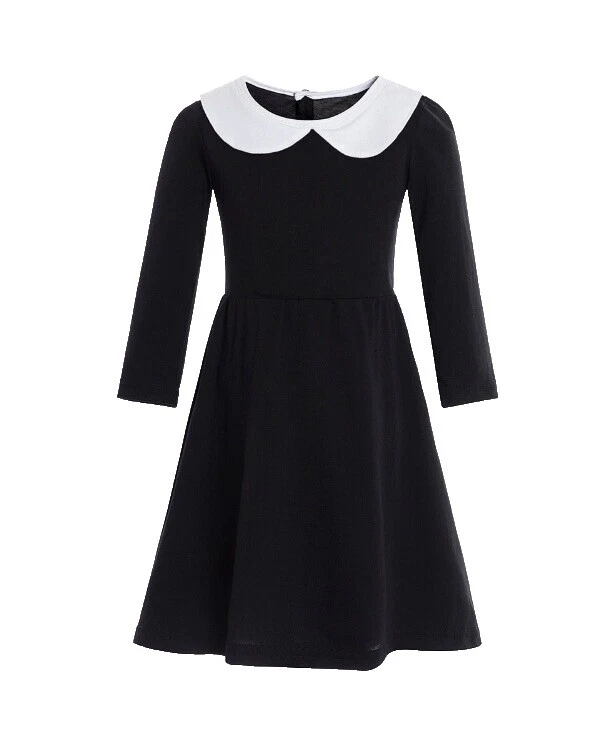 Black Dress Costumes for Girls 5 Size