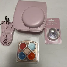 Case For Fuji Instax Mini 11 Camera PINK Plus Accessories BUNDLE