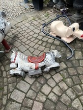 Vintage Gametime Saddle Mates Ride On Spring Rider Playground Toy Horse Ships