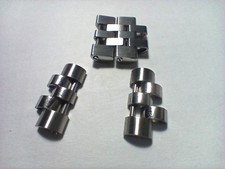 1 MAGLIA LINK ACCIAIO LUCIDO SATINATO X BRACCIALE JUBILEE REF. 62510 H  mm. 15,5