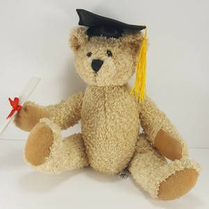stuffed animal graduation cap