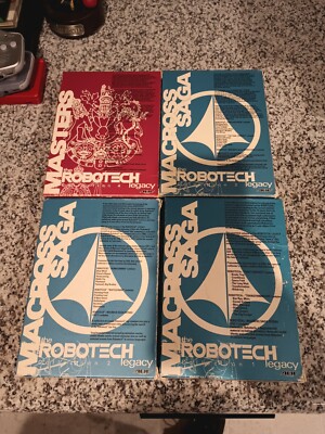 Robotech Legacy Collection 1-4 The Macross Saga DVD Box Set Anime