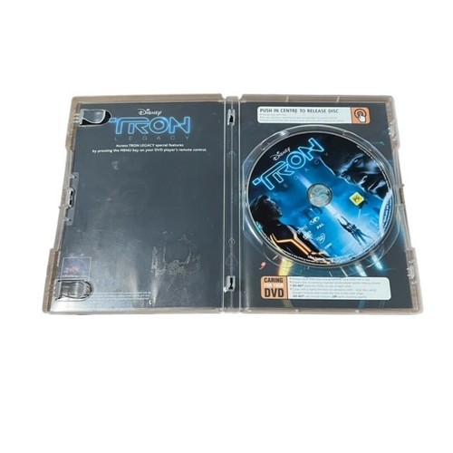 Tron/Tron Legacy DVD Double Jeff Bridges David Warner Region 4 Sci-Fi - Picture 6 of 7