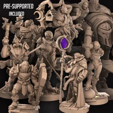 Warforged by Bite the Bullet | D&D | DnD | Miniature | Print on Demand