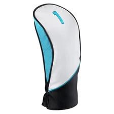 Majek Golf Premium Protective Teal White and Black Driver 460cc #1 Head Cover
