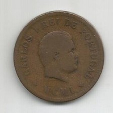 INDIA PORTUGAL 1/2 TANGA 1901 D. CARLOS I