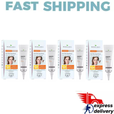 4X Bio Balance SUNSPOT Tinted Medium Aqua Fusion For Colour Control SPF50, 40ml