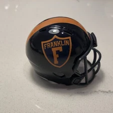 Franklin Grizzlies custom pocket pro helmet D3 Division 3