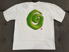 Ostrya Feral Heavy Du-Tee T Shirt White Mens Large Cotton Relaxed Fit USA Made