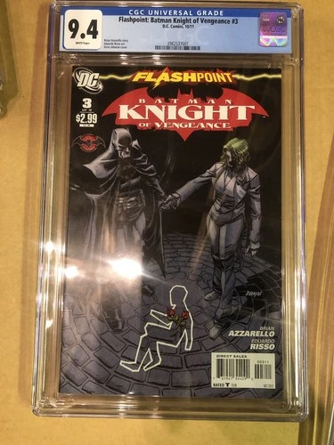 CGC Graded 9.4 Flashpoint Batman Night Of Vengeance #3
