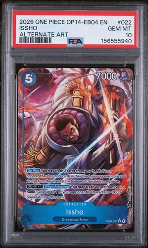Issho (Alternate Art) graded PSA 10 for sale on eBay