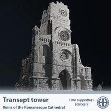 Romanesque Temple Transept Tower | Wargame Te...