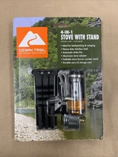 Ozark Trail 4-in-1 Portable Camping Stove With Stand & Adapter Set Model 31408