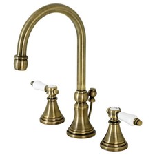 Kingston Brass KS298.BPL Bel-Air 1.2 GPM Deck Mounted Widespread - Brass