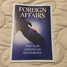 back issues 2023 2025 2026 Foreign Affairs " You Pick " current issues