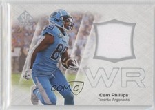 2023 SP Game Used Edition CFL Jersey Cam Phillips #CFL-CP 2pw