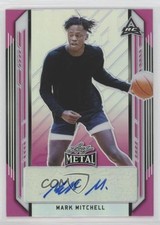2021-22 Leaf Metal Pink Rainbow 19/25 Mark Mitchell #BA-MM1 Auto 11n5