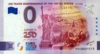Zero Euro Note - 0 Euro - Netherlands - 250 Years Independence US 2026-1 Syllable