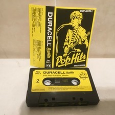 VARIOUS ARTISTS DURACELL POP HITS 1981 PUSHBIKE RECORDS AUDIO CASSETTE ALBUM