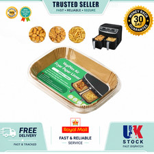100x Air Fryer Paper Liners Disposable Non Stick Baking Parchment for Air fryer
