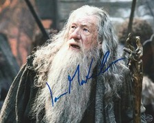 Ian McKellen Signed Autographed Lord of the Rings 8x10 Photo with COA/Hologram Ian McKellen Signed Autographed Lord of the Rings 8x10 Photo with COA/Hologram