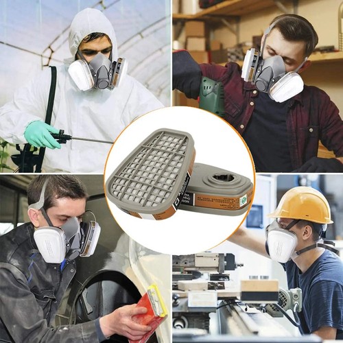 Activated Carbon Cartridges 6001, Filter 501/5N11, for 3M Gas Masks - Picture 6 of 15