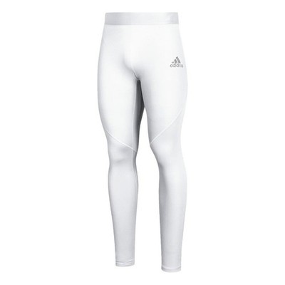 Adidas White Alphaskin Compression Tights CW9426 Men's Size Medium