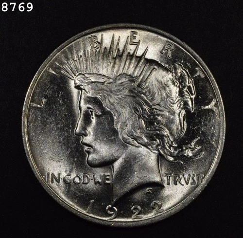 1922 Peace Dollar "VCH BU"