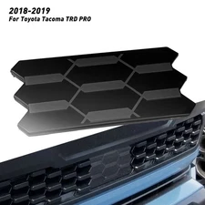 Front Grille Garnish Radar Sensor Cover Fits For Toyota Tacoma TRD PRO 2016-2021