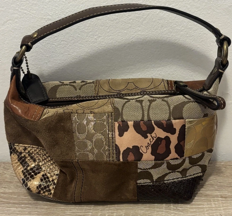 Coach Patchwork Animal Print Bags & Handbags for Women for sale | eBay