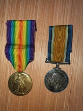 WW1 War Medal Victory Medal Pair. Cooper. H. Royal Fusiliers 