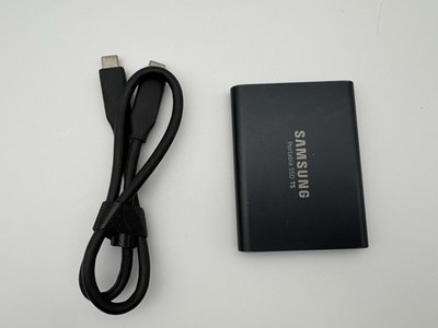 Samsung T5 1TB Portable External SSD MU-PA1T0B USB-C Black w/ Cable