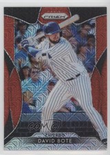 2019 Panini Prizm Tier II Red Mojo Prizm 106/299 David Bote #158 0q3