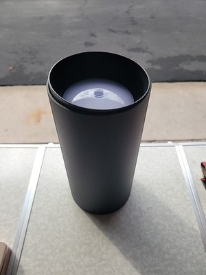 Progress Lighting Cylinder Collection Modern Outdoor Ceiling Light Black 6'' 